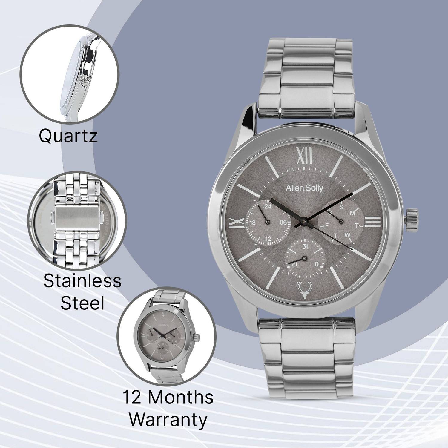 Allen Solly Men's Analog Watch - Image 3
