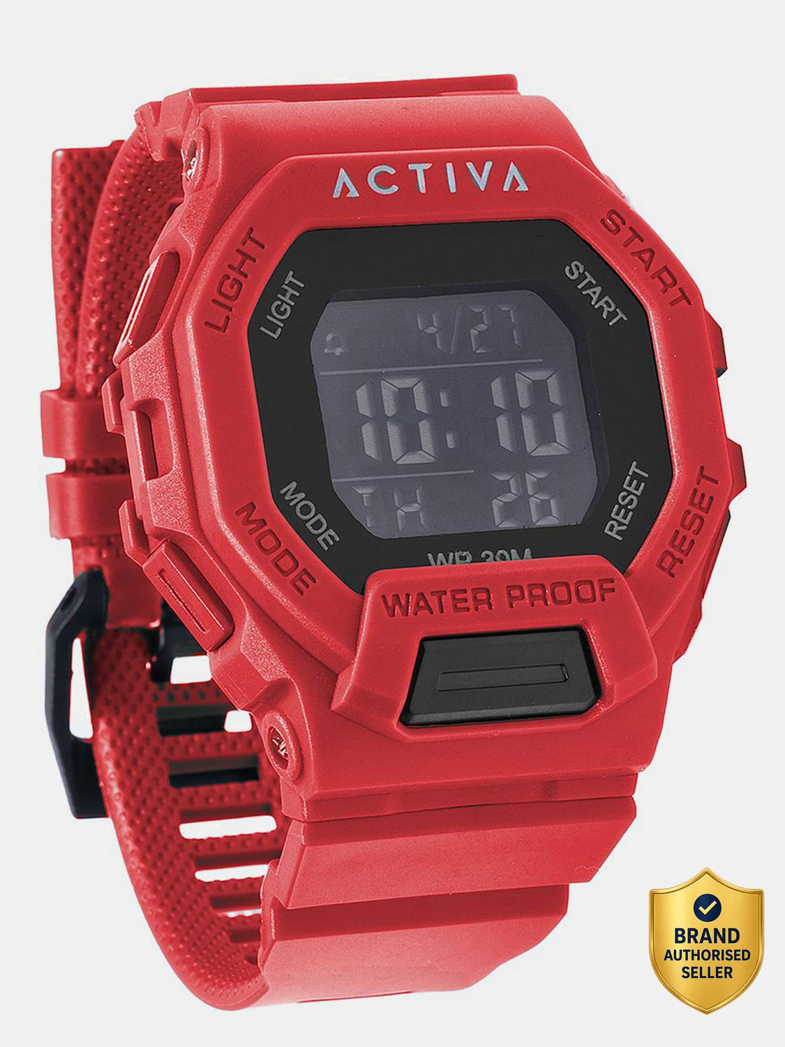 Image of INVICTA ESSENTIALS Activa By Invicta Black Dial Digital Watch - For Men