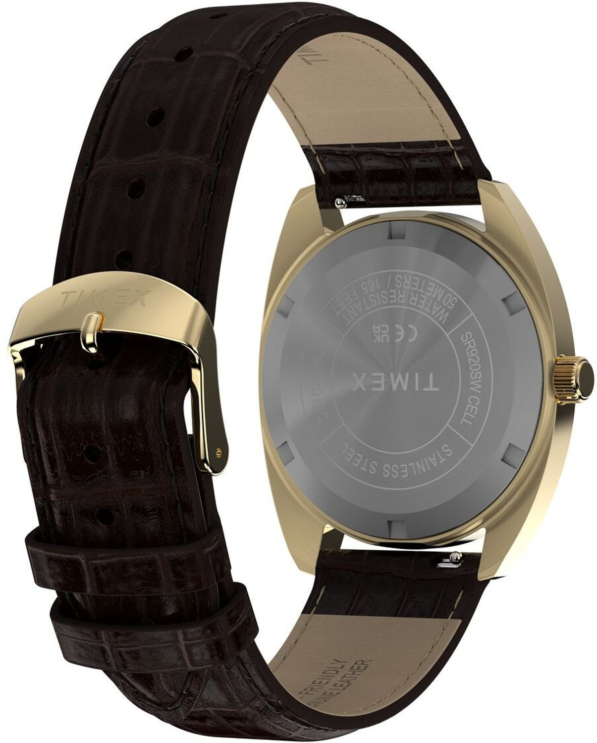 Image of TIMEX Round 37mm Black Dial Analog Watch - For Men TW2Y82100UJ