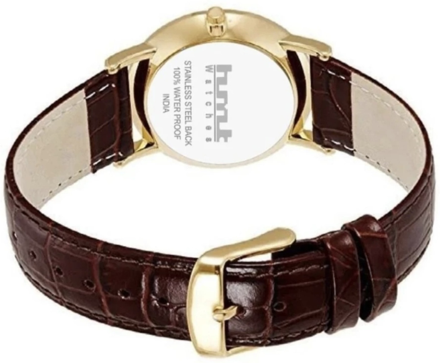 Image of HMT DLX HMT Classic Roman Gold L:atest Analog Watch - For Men