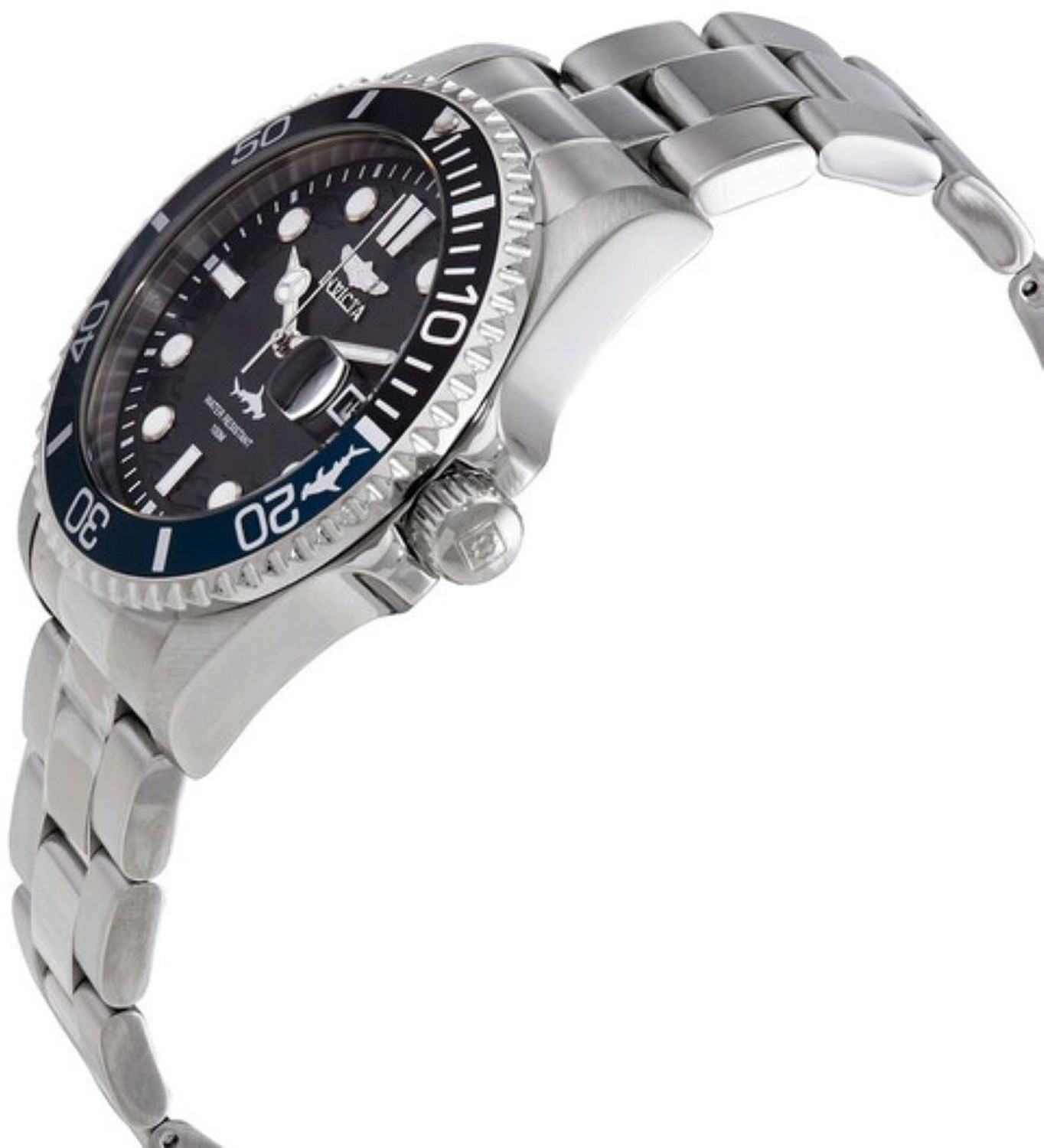 Image of INVICTA 30956 Pro Diver Quartz Black Dial Analog Watch - For Men
