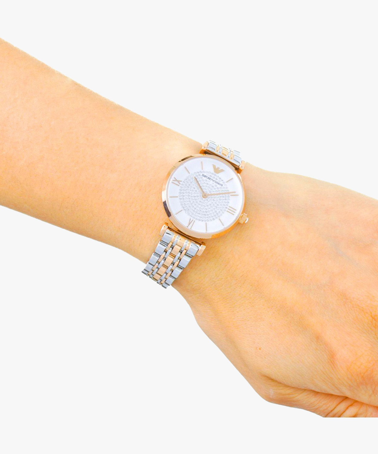Image of EMPORIO ARMANI Gianni T-B Analog Watch - For Women