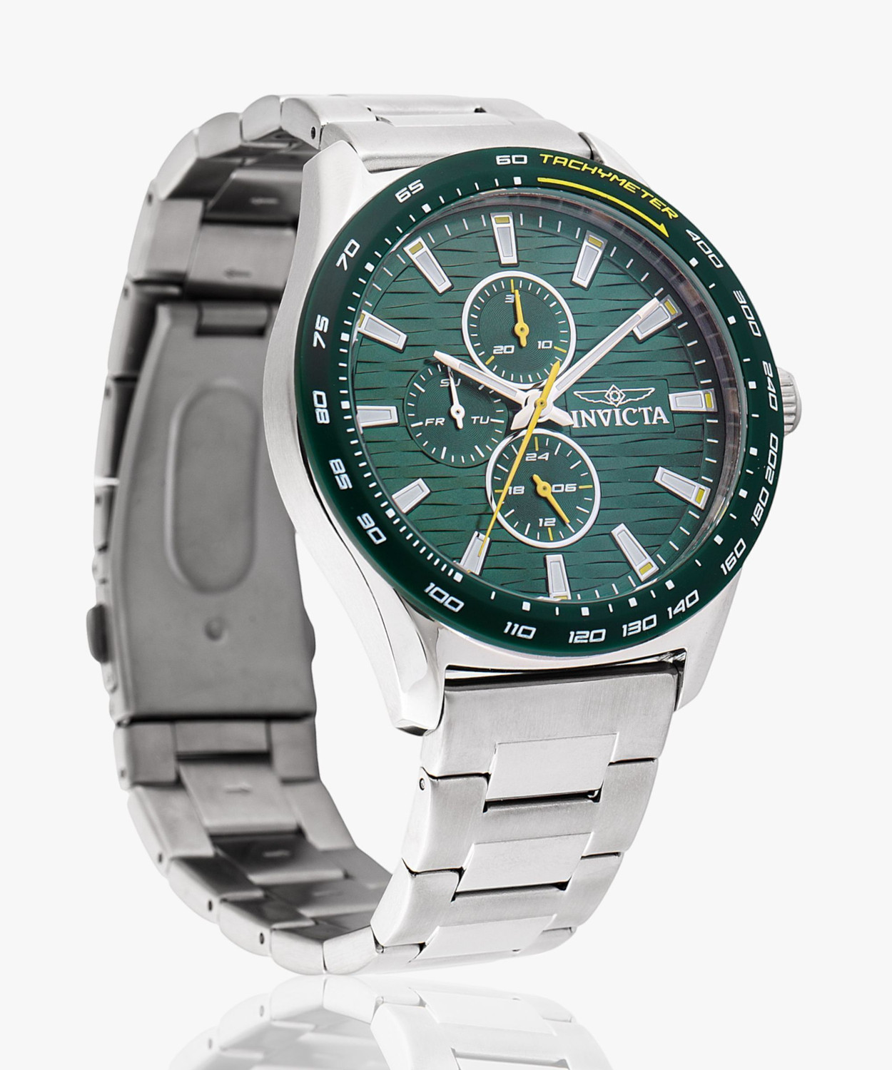 Image of INVICTA 47549 Invicta Racing Green Dial Analog Watch - For Men