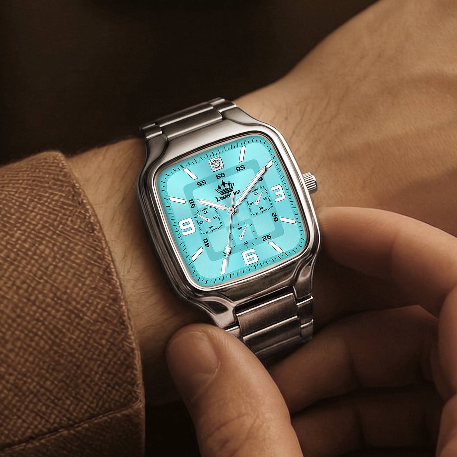 LIMESTONE Men's Analog Watch - Image 1