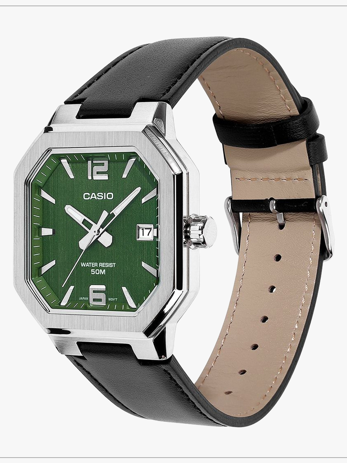 Image of CASIO MTP-B195L-3AVDF CASIO-MENS-METAL Analog Watch - For Men