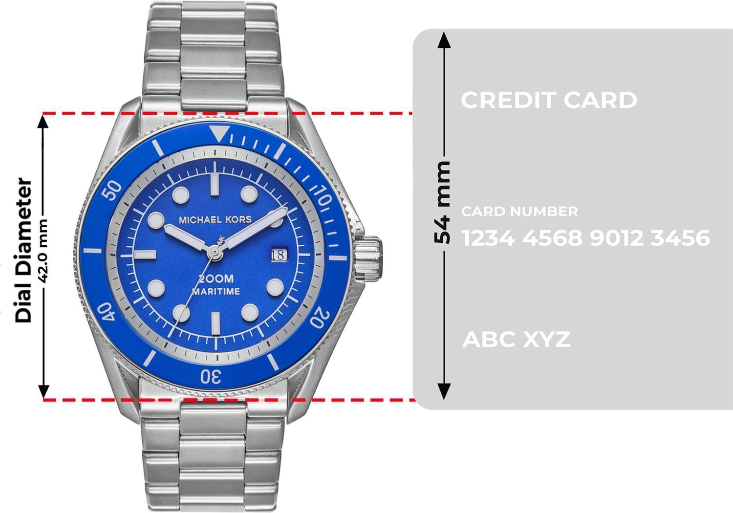 Image of MICHAEL KORS Maritime Maritime Analog Watch - For Men