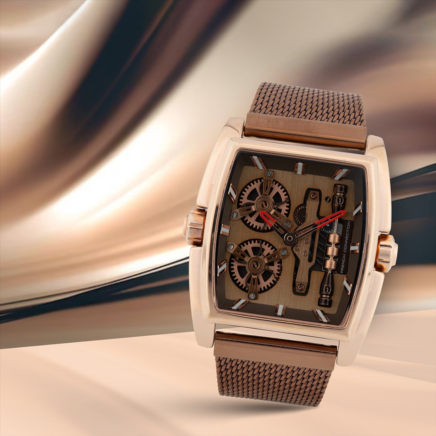 Image of French Connection Barrel Barrel Analog Watch - For Men