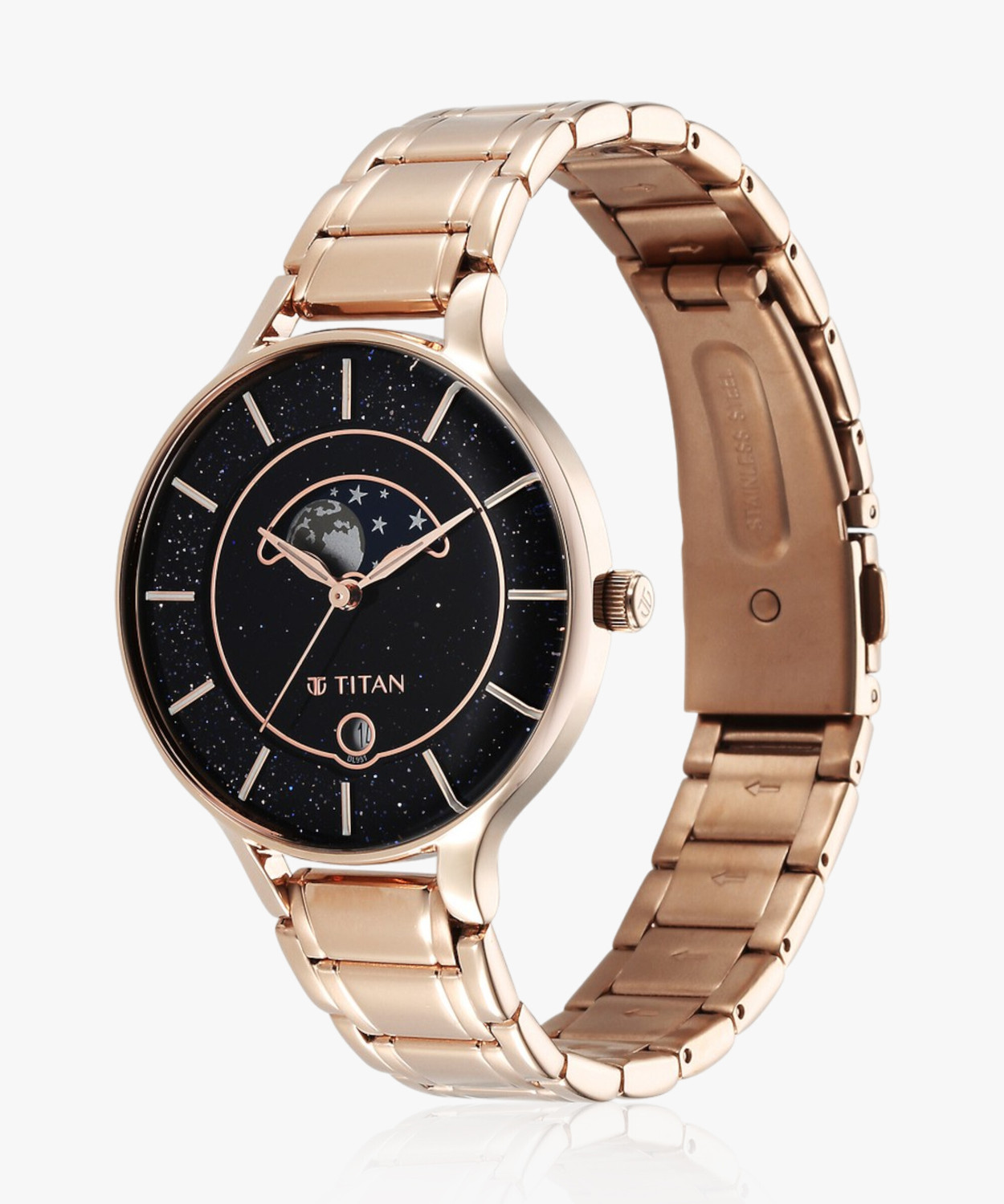Image of Titan 2674Wm01-Dl931-Ladies Premium Work Wear Analog Watch - For Women