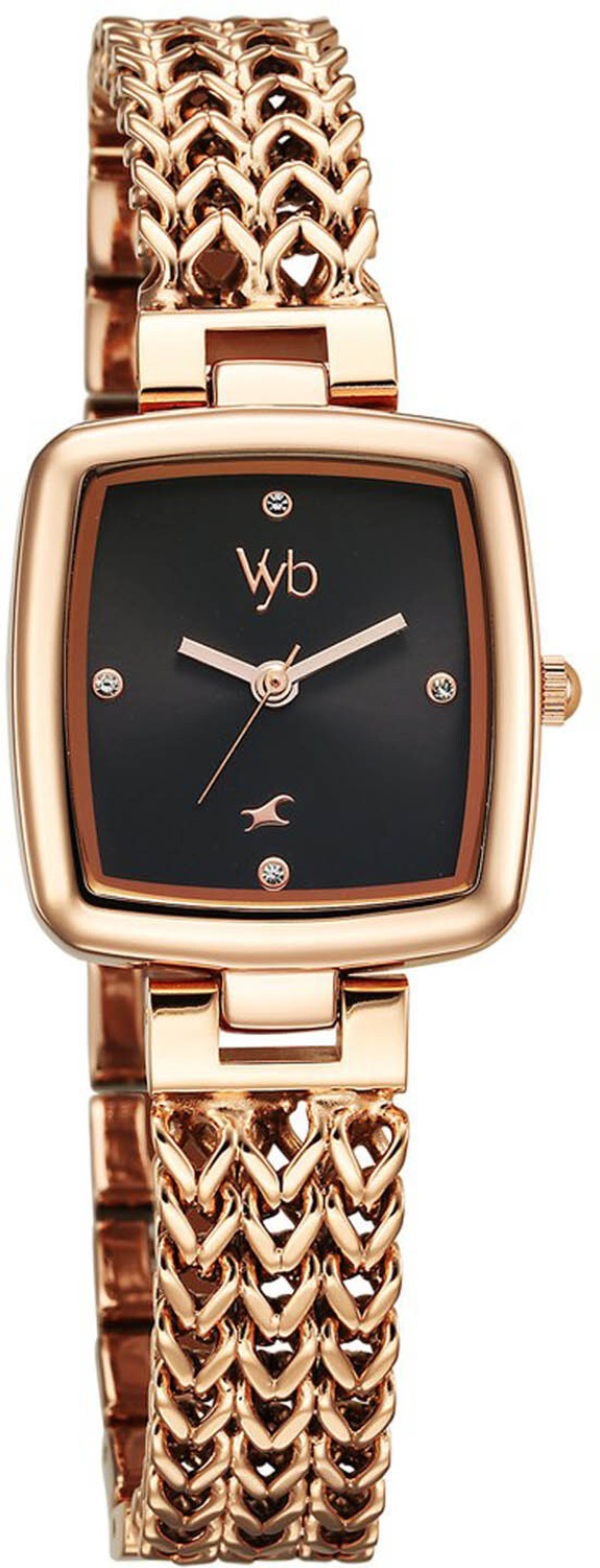 Image of Fastrack Analog Black Dial Women's Watch - FV60042WM01 Analog Watch - For Women FV60042WM01