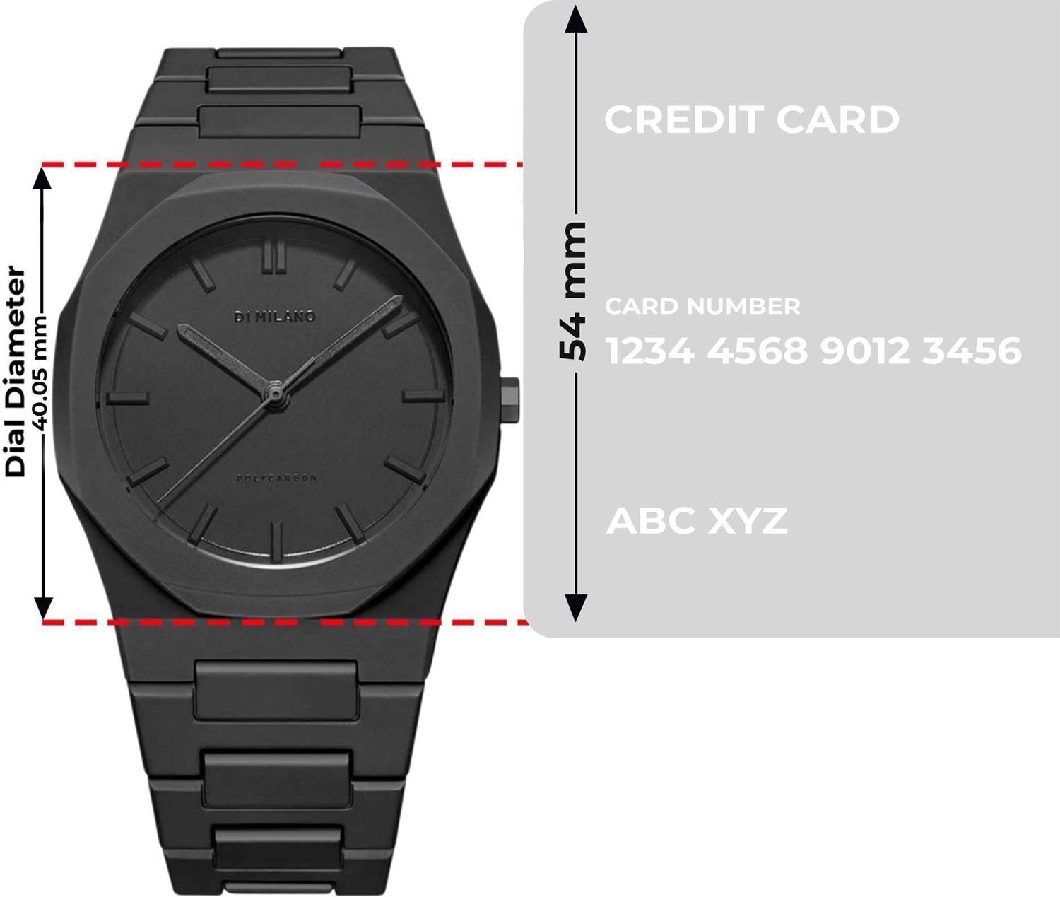 D1 Milano Carbonium Automatico 40 mm – Orologio in Fibra di Carbonio – Apa dal 1848