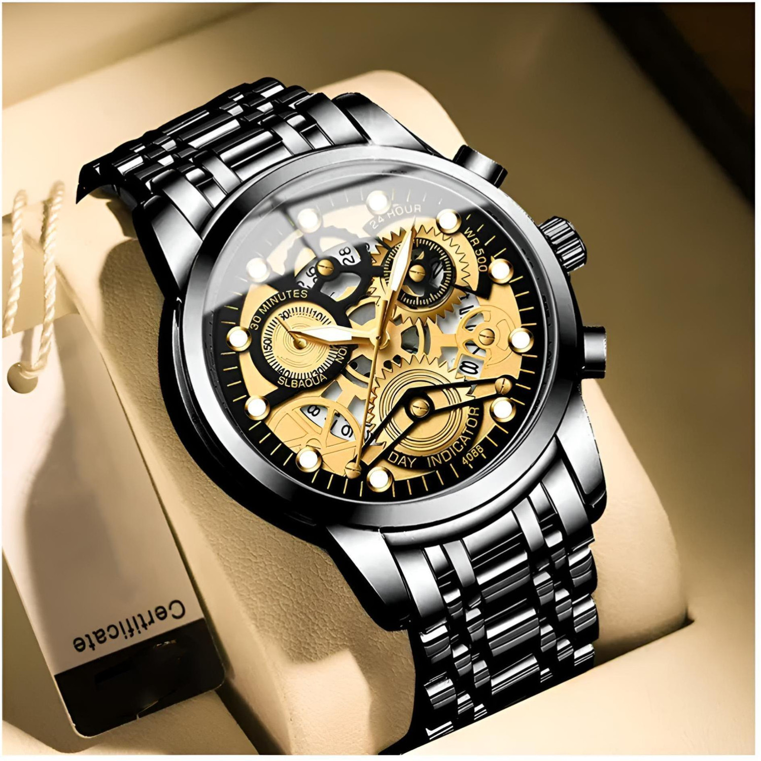 Image of Kitcone MENS WATCHES WATCHES FOR MENS LATEST STYLISH MENS WATCHES WITH CALENDAR - dcmj1 Analog mens watches watches for men dcmj1 Analog Watch - For Men