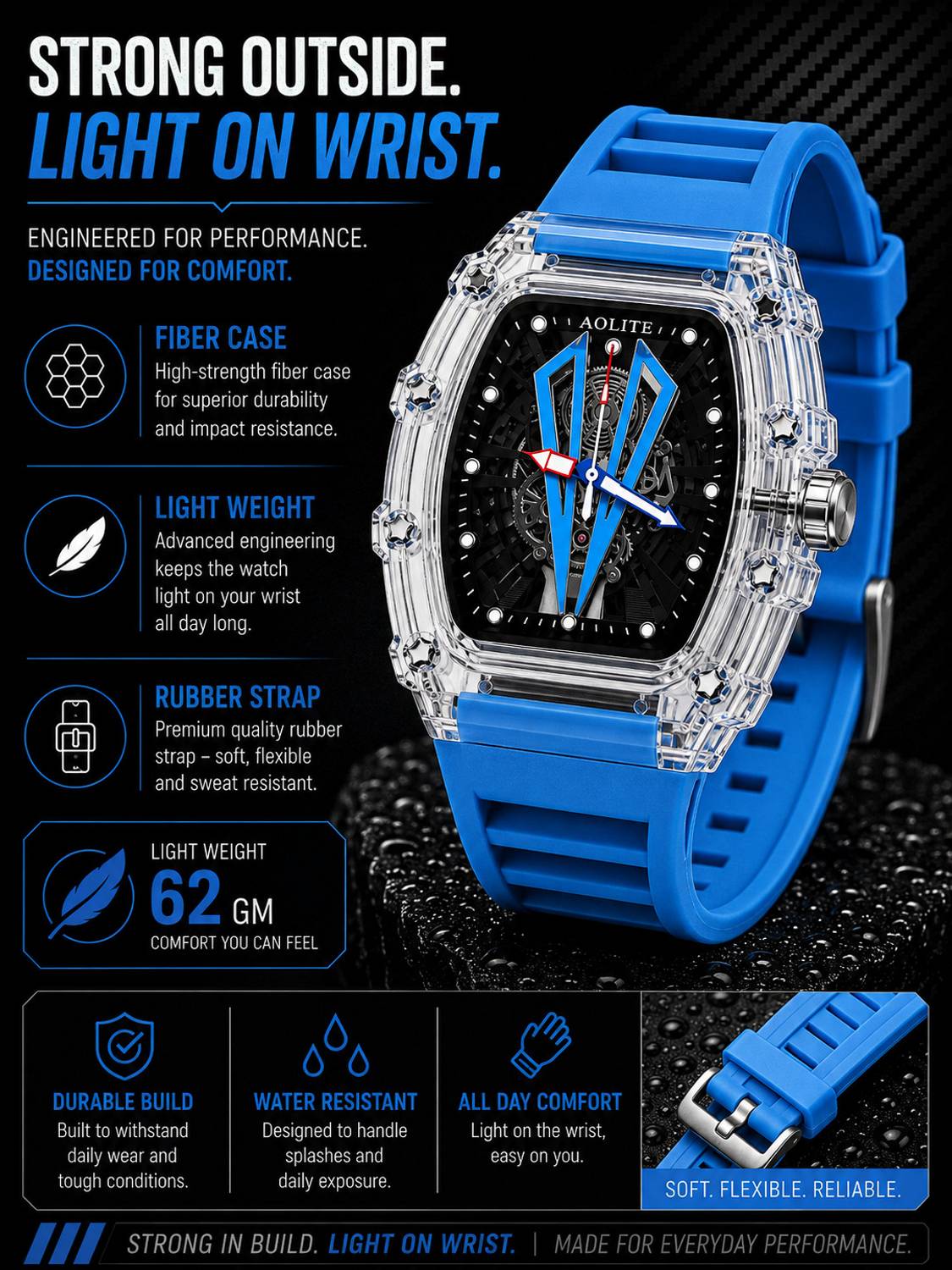 AULITER II Classic Collection Analog Watch for Men - Image 4
