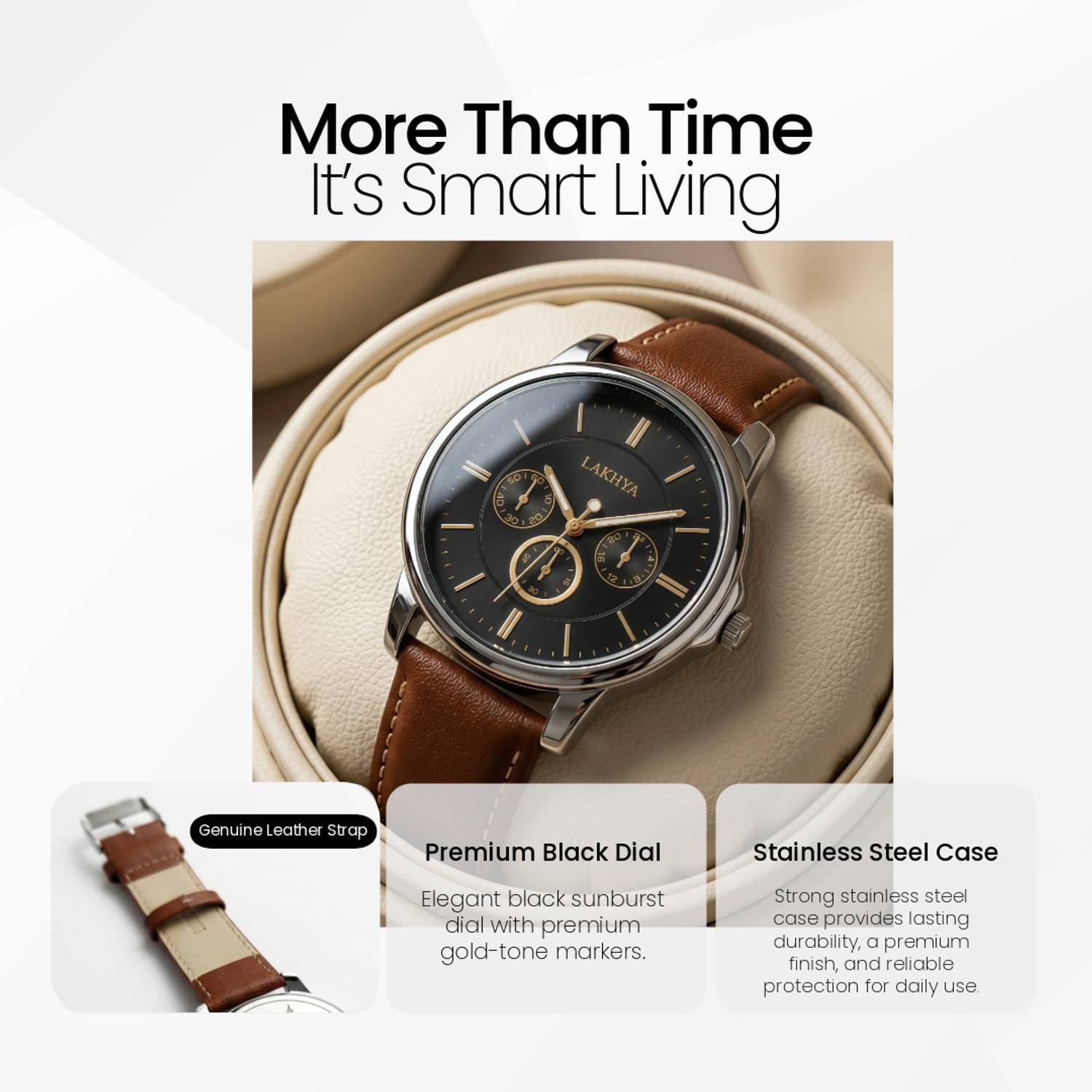LAKHYA Premium Analog Watch for Men - Image 3