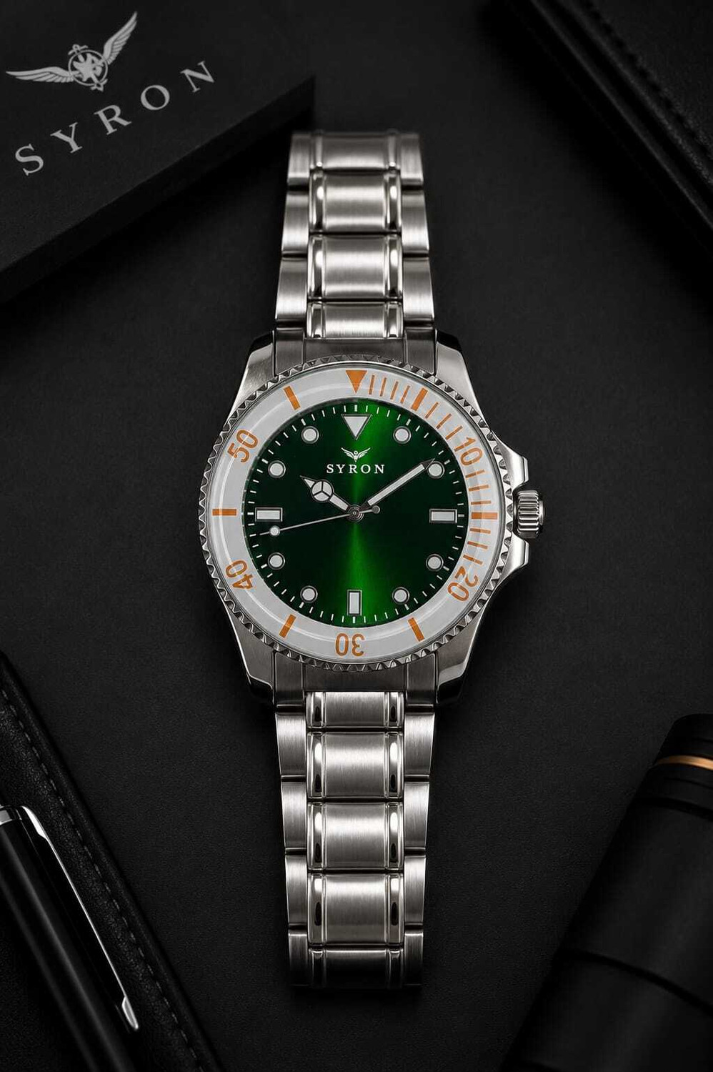 Image of SYRON RLX RING MODEL RLX CLR SERIES Analog Watch - For Men