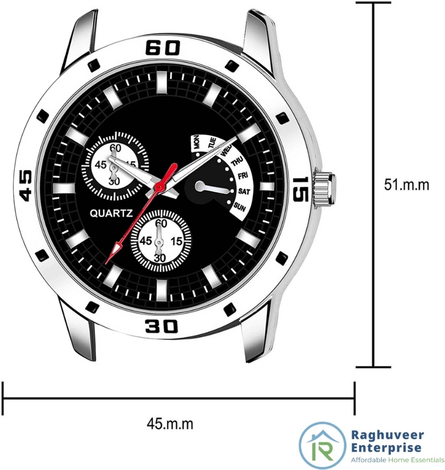 Raghuveer Boys Classic Analog Watch Combo Pack of 3 - Image 3