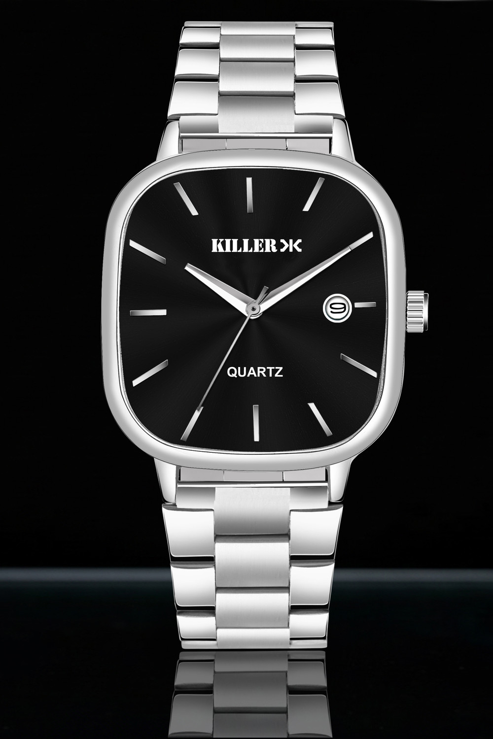 Image of KILLER UNISEX Date Function Working Free Size Adjutable Chain Lock Premium Quality UNISEX Date Function Working Free Size Adjutable Chain Lock Premium Quality Analog Watch - For Men
