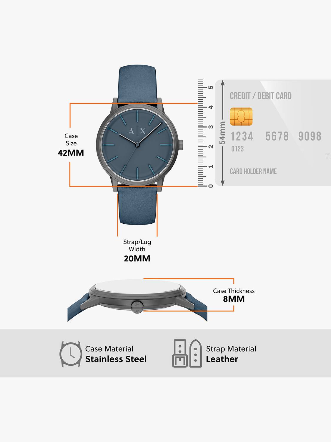 A/X ARMANI EXCHANGE Analog Watch - Men - Image 3