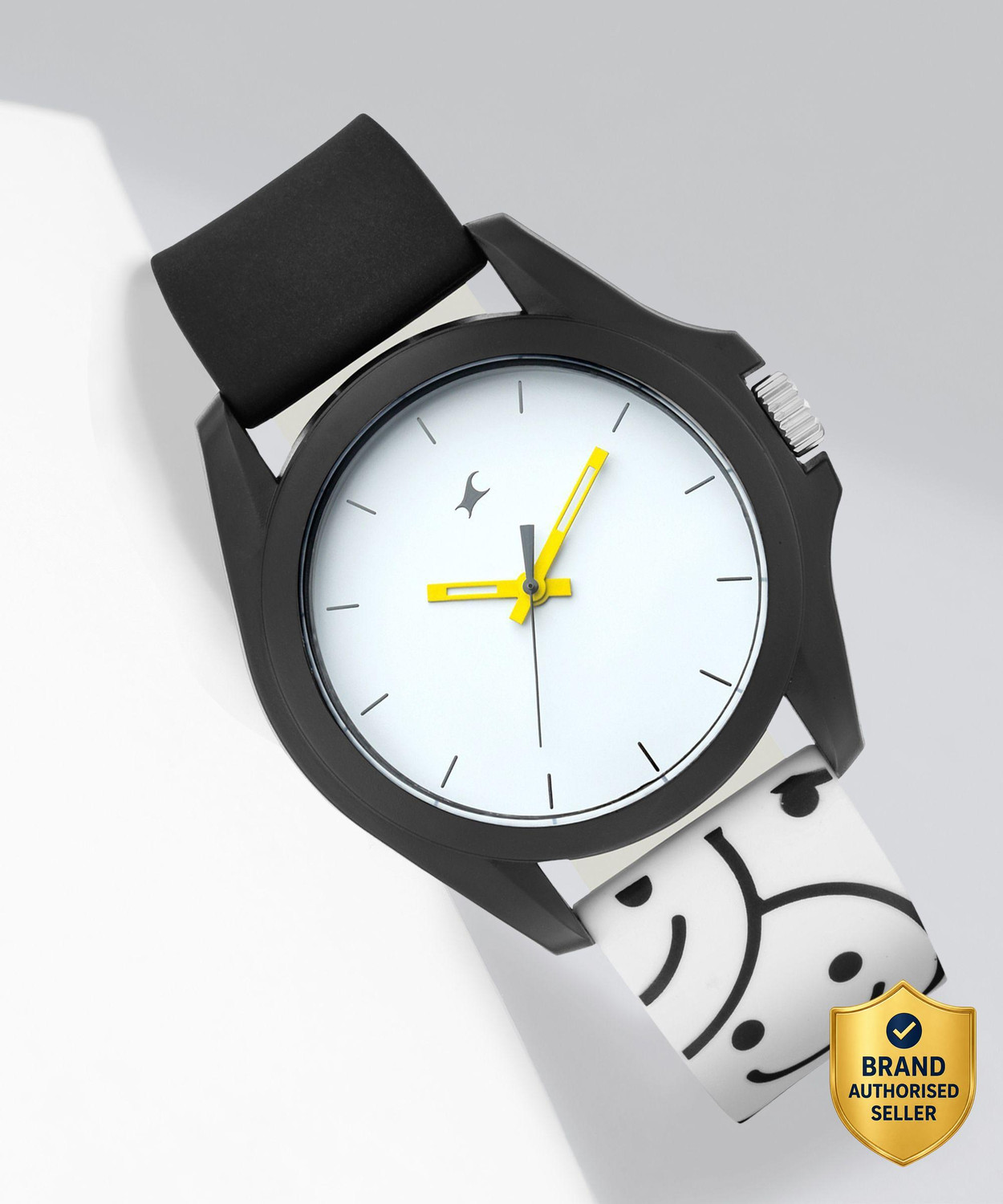 Image of Fastrack 68011PP05W TEES -Hashtag Analog Watch - For Men & Women