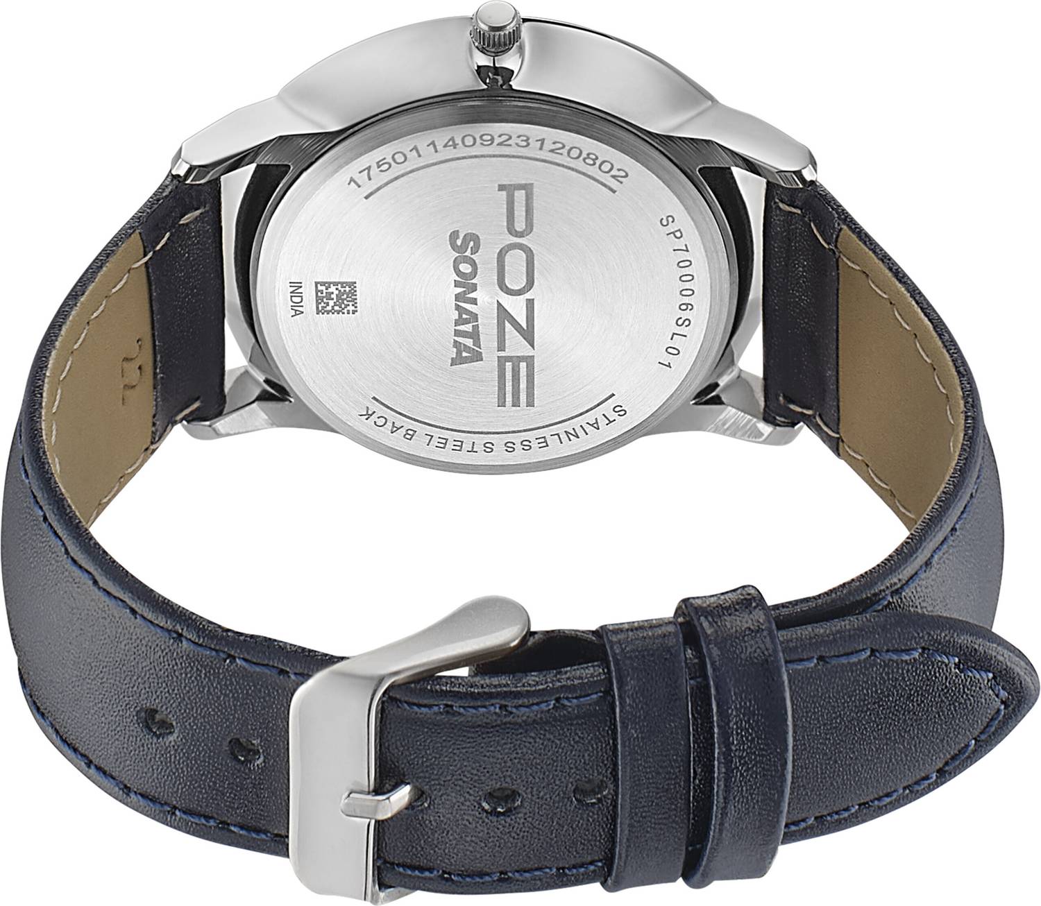777さん専用 SONATA Poze Dail Blue Strap Analog Watch - For Men - Buy SONATA