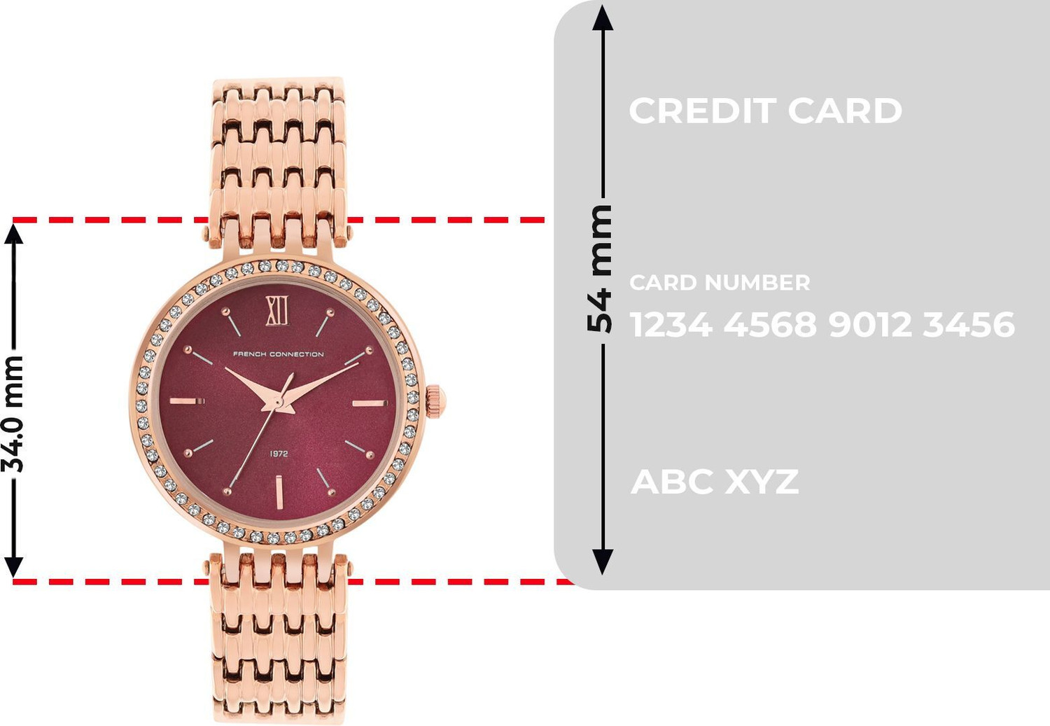Image of French Connection Diana Analog Watch - For Women