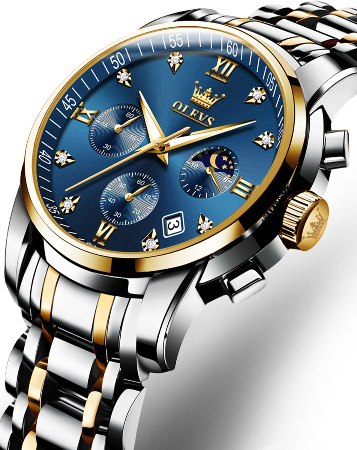Image of OLEVS Analog Watch - For Men