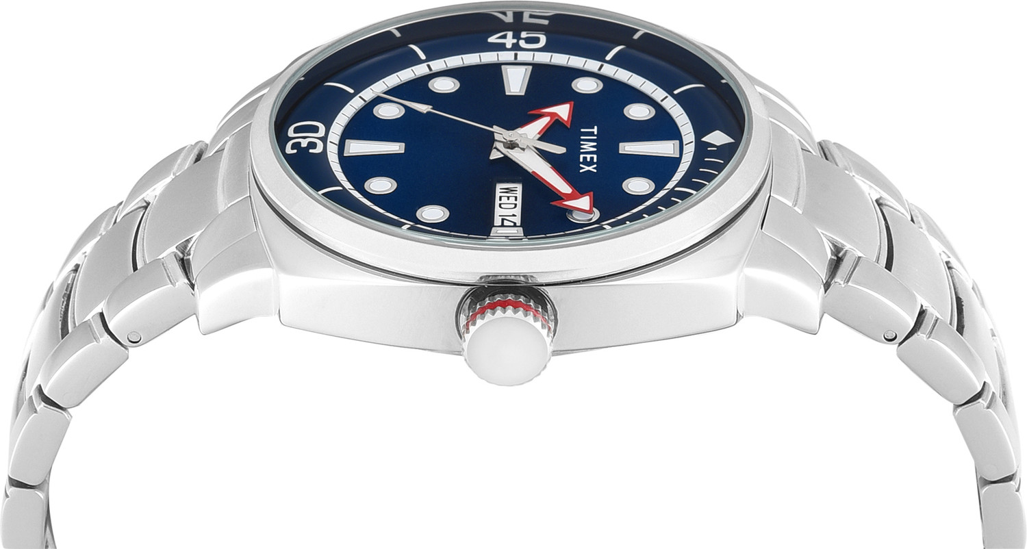 Image of TIMEX Day-Date, Blue Dial Analog Watch - For Men