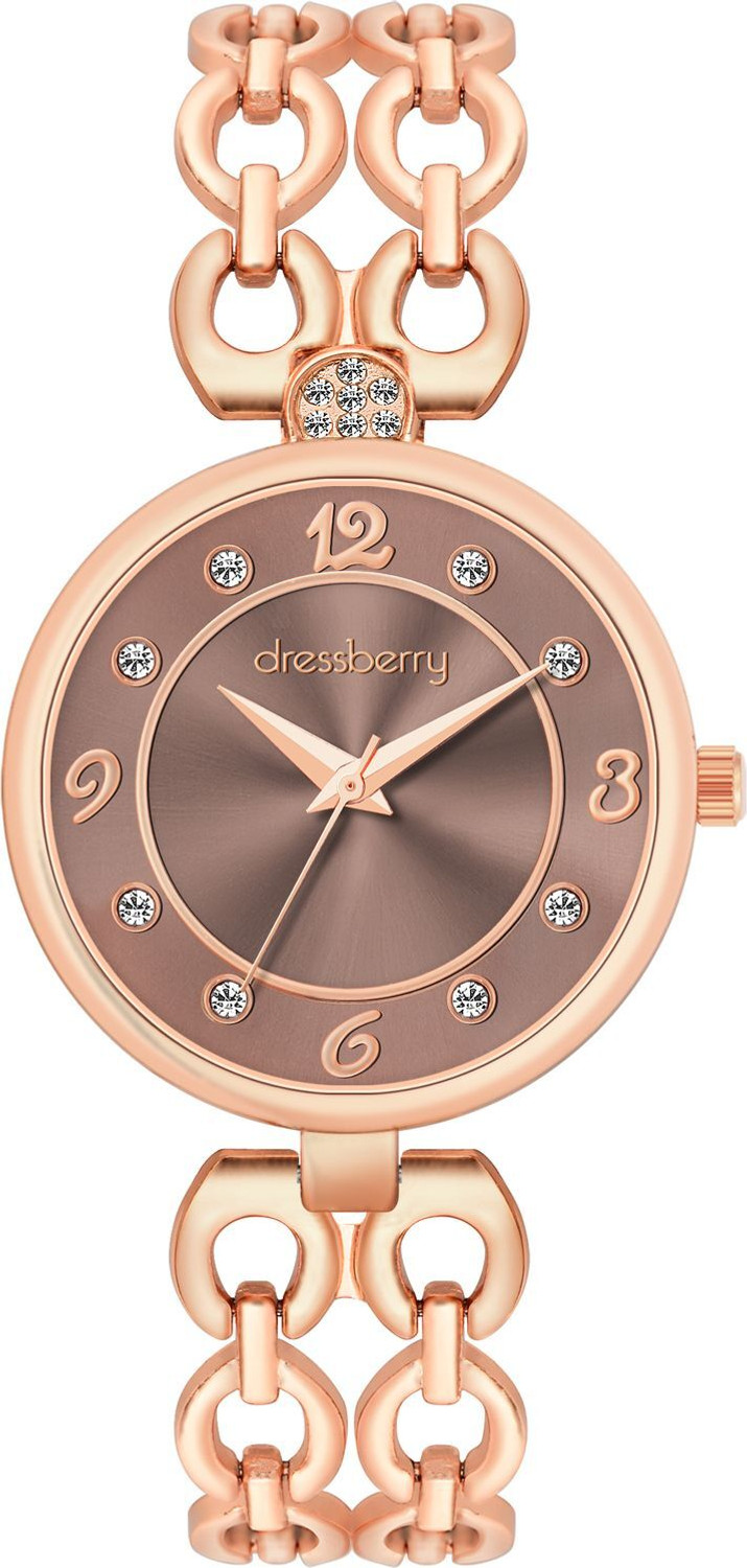 Image of Dressberry DB-048-BROWN Stylish Analog Watch - For Women