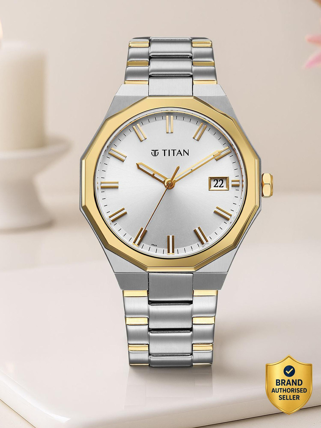 Image of Titan Dodecagon Analog Watch - For Men