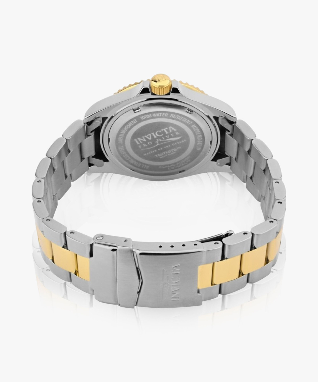 Image of INVICTA 44710 Pro Diver Quartz Silver Dial Analog Watch - For Men