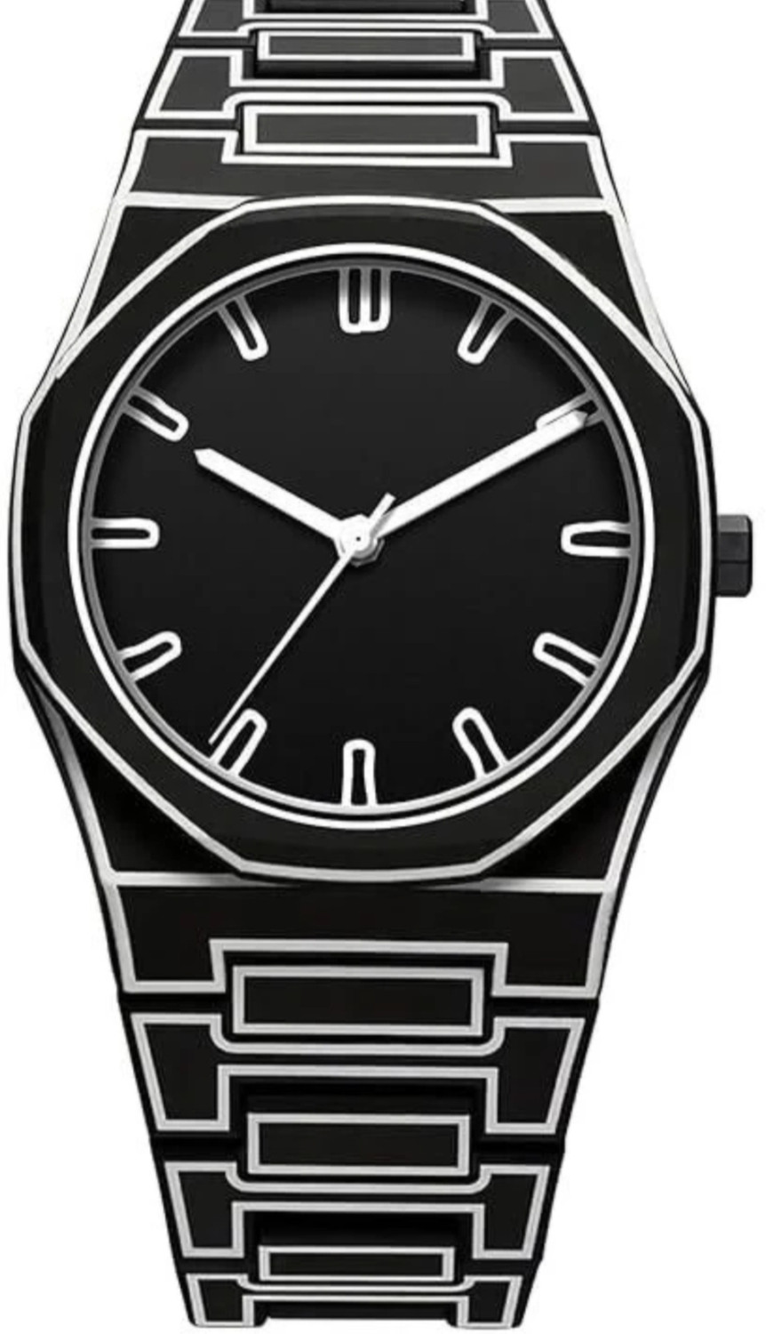 Image of Fanish fashion ANALOG WATCH- FOR MEN AND WOMEN POLYCARBON BLACK AND WHITE DIAL COMBO ANALOG WATCHES Analog Watch - For Men & Women