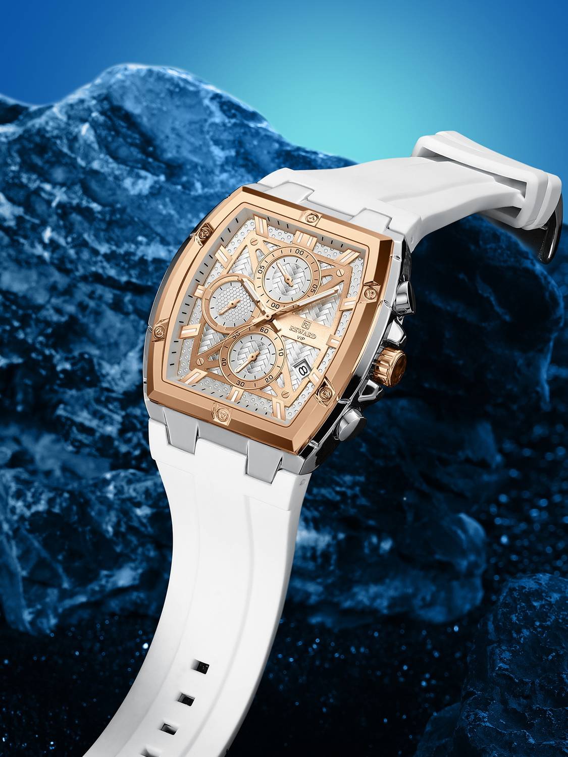 Reward RD832261M-C Analog Watch - White - Image 2
