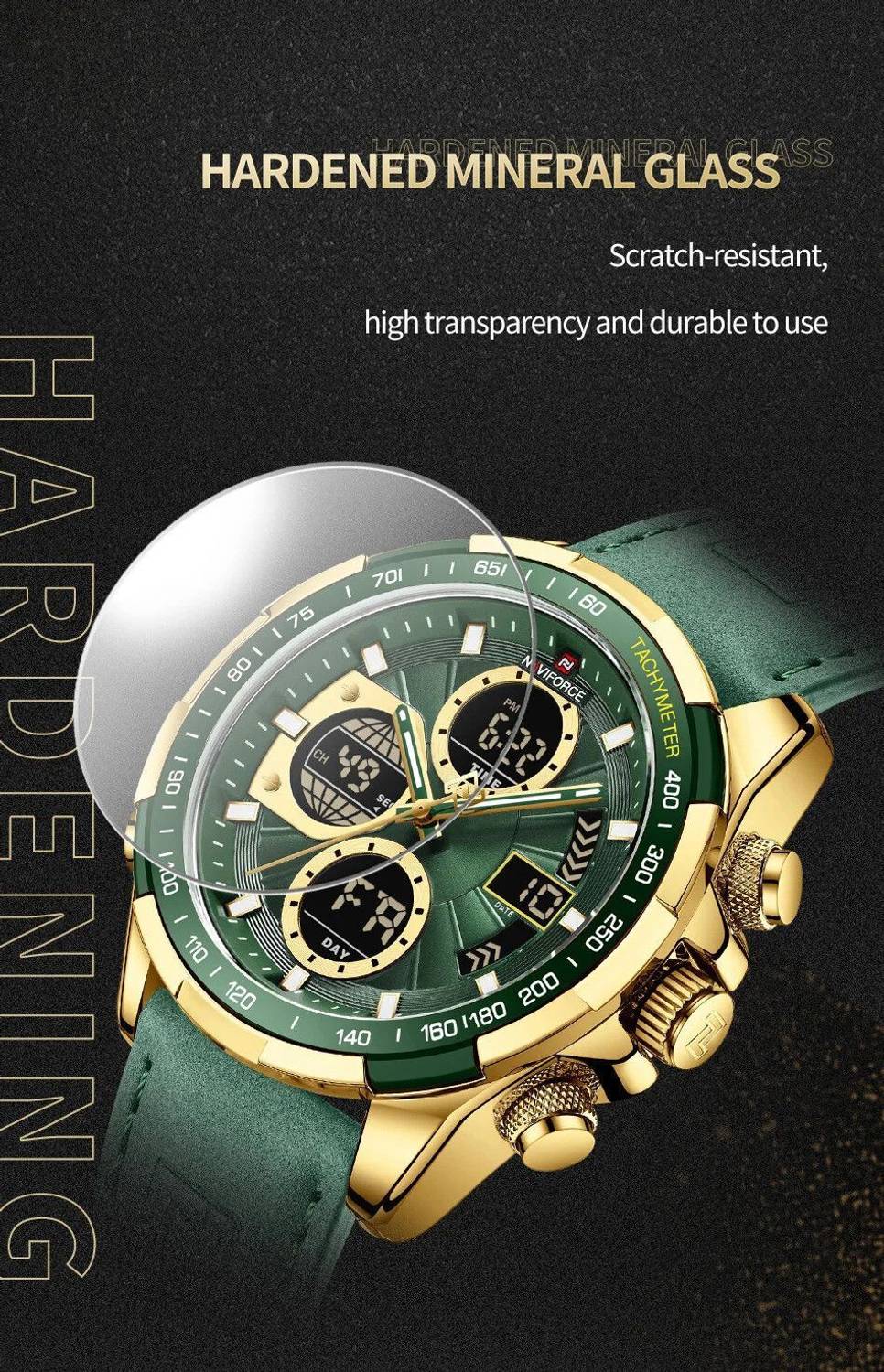 NAVlFORCE Analog-Digital Watch - Men - Image 3