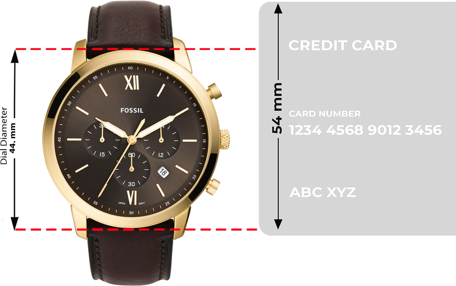 Image of FOSSIL Neutra Neutra Analog Watch - For Men