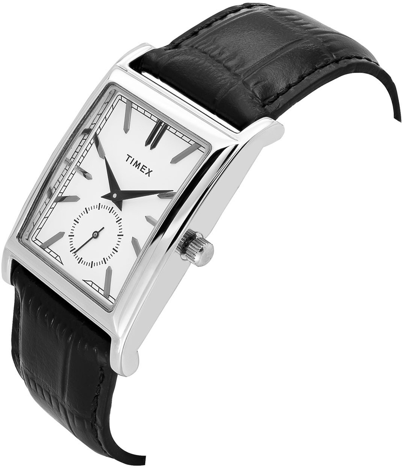 Image of TIMEX TW000L522 Trendline Rectangle 29mm White Dial Analog Watch - For Men