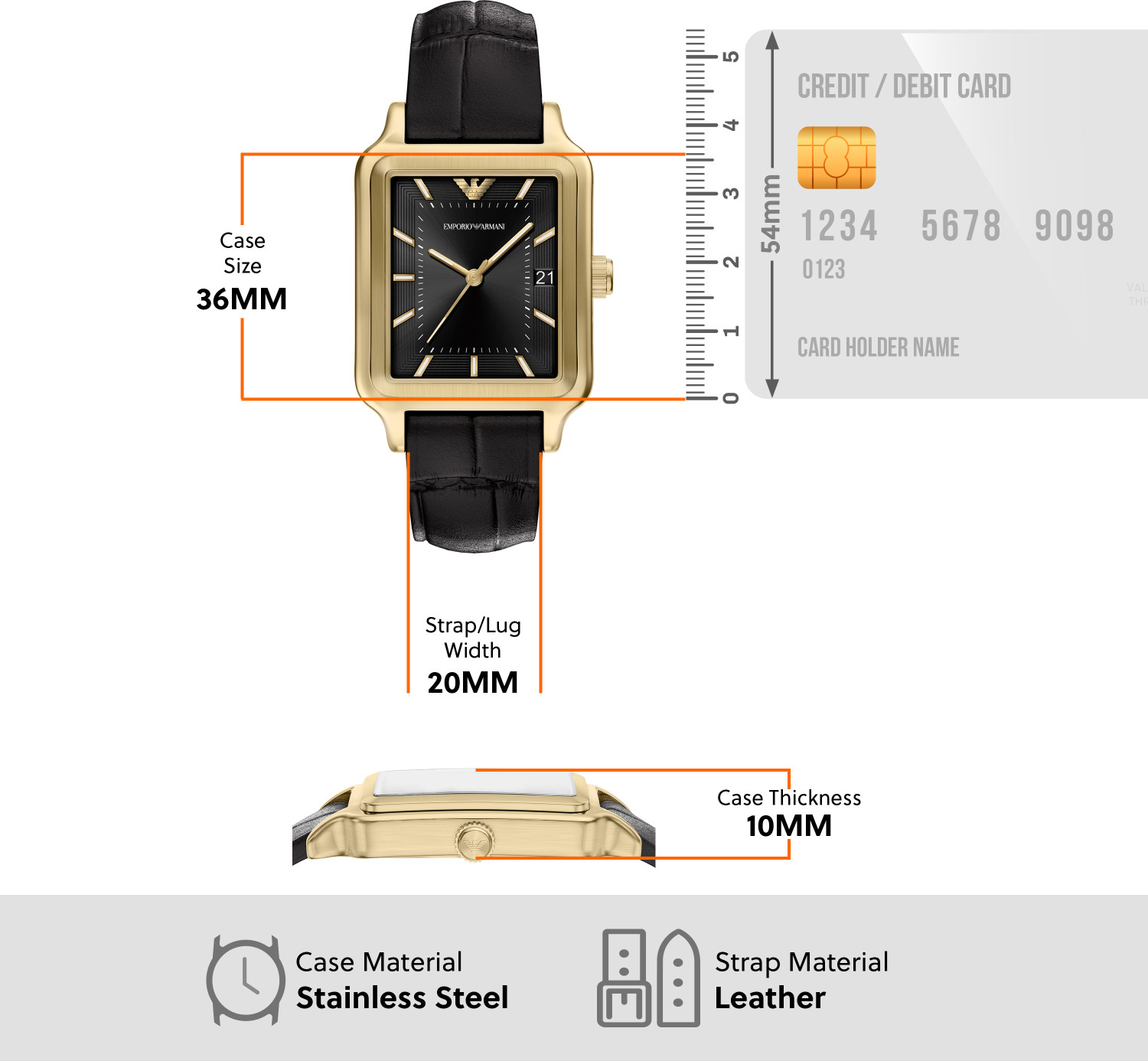 Image of EMPORIO ARMANI Analog Watch - For Men