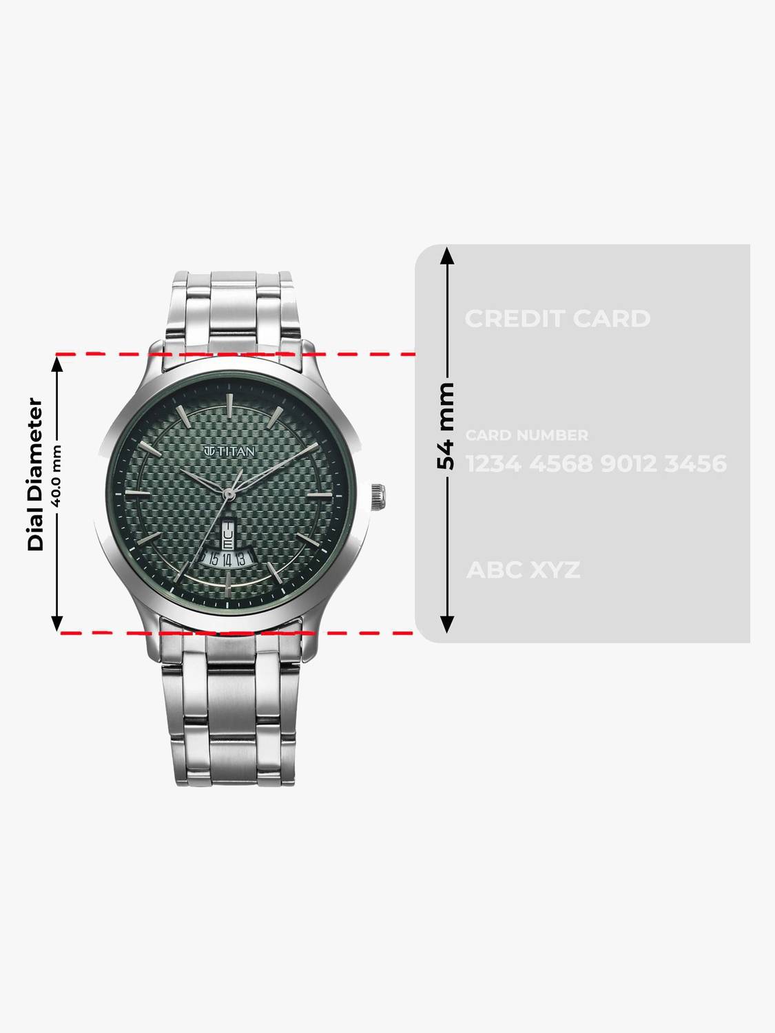Titan Karishma Radiance-2.0 Anthracite Green Dial Watch - Image 4