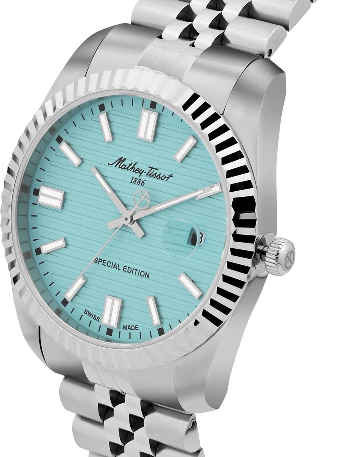 Mathey-Tissot Mathy III Blue Dial Men's Watch - Image 3