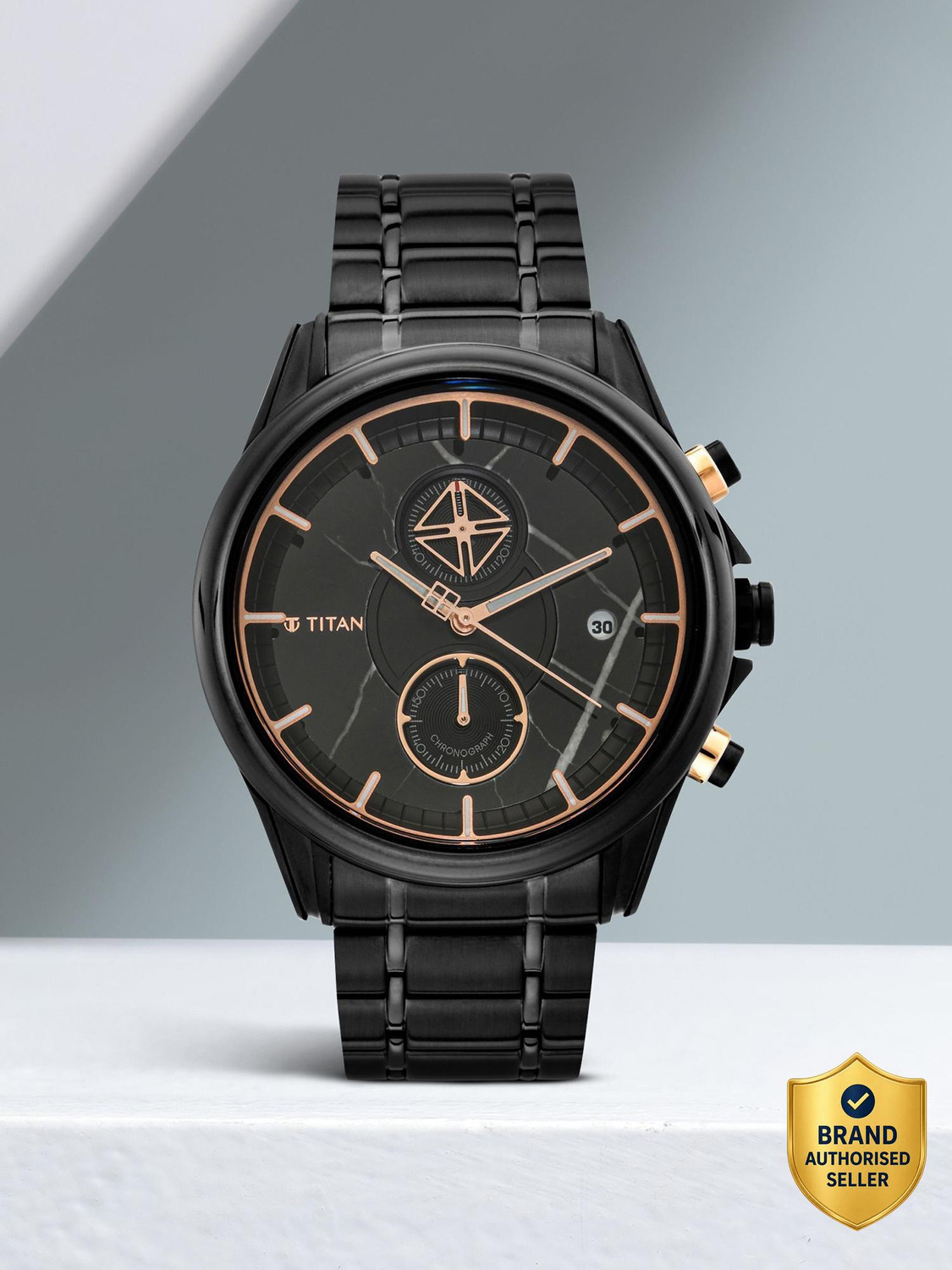 Image of Titan NQ1847KM02 Grandmaster 2 Analog Watch - For Men