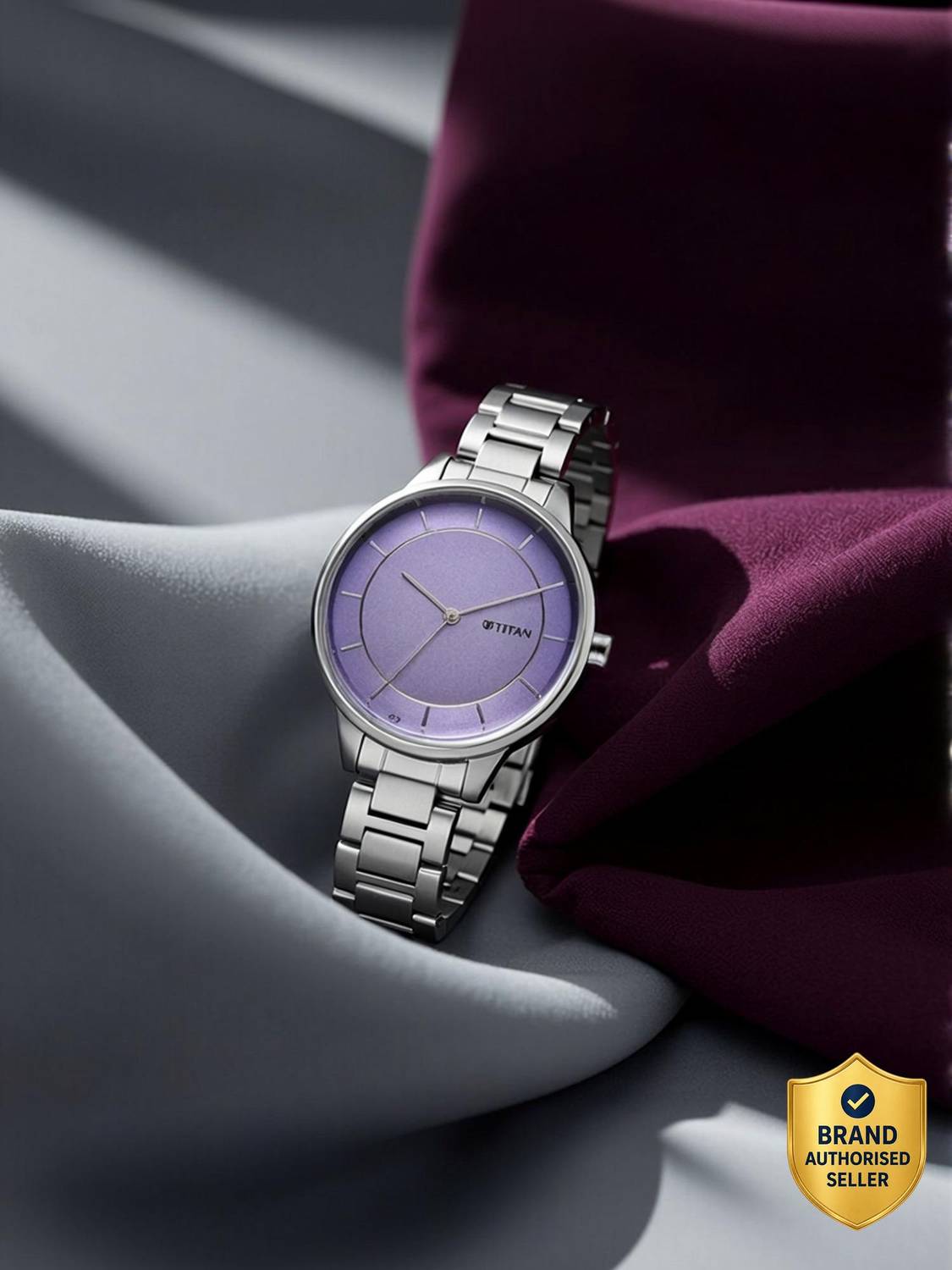 Titan Purple Razzle Dazzle Analog Watch - For Women - Buy Titan