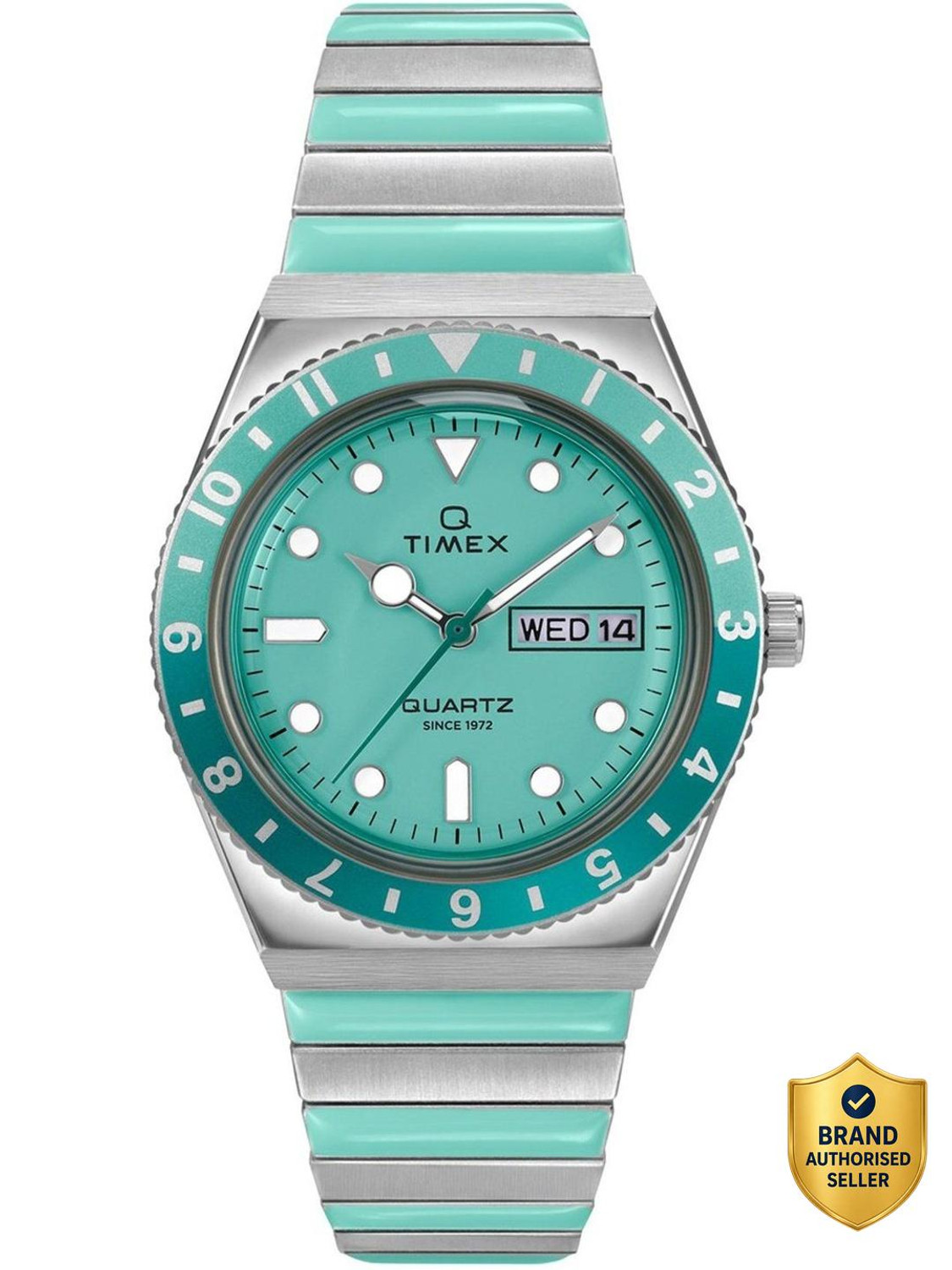 Image of TIMEX TW2W87800UJ Diver Inspired Round 36mm Blue Dial Analog Watch - For Women