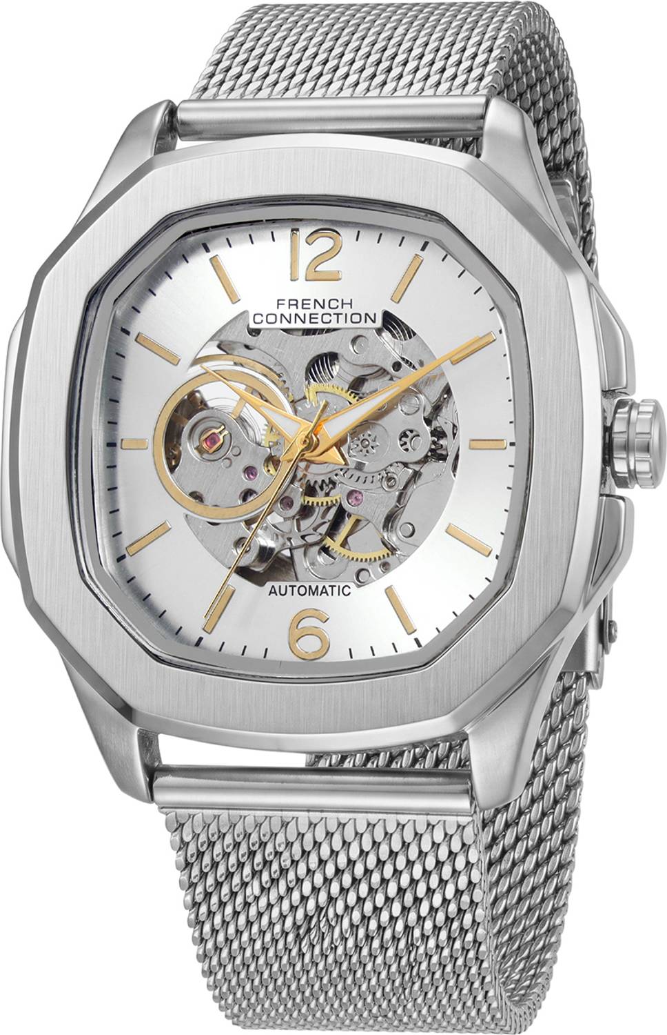 French Connection FCA39SM Silver Automatic Watch - Men - Image 5