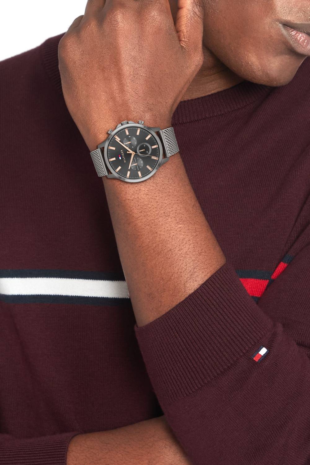 Tommy Hilfiger Ryder Grey Dial Men's Watch - Image 5