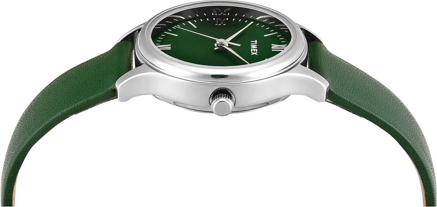 Image of TIMEX Green Dial Analog Watch - For Women