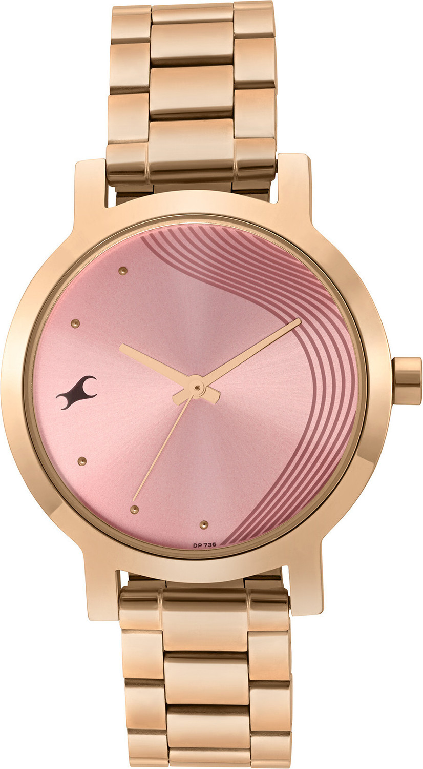 Image of Fastrack FK Exclusive Analog Watch For Girls 6222WM01 Alpha Dial Pink Analog Watch - For Women