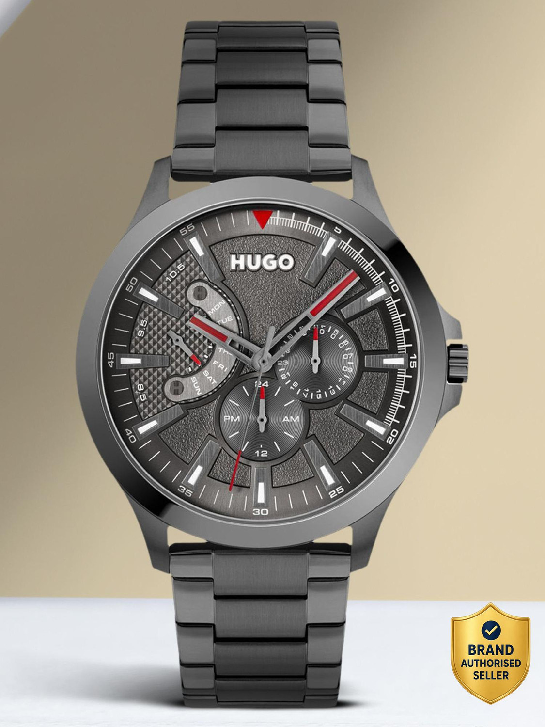 Image of Hugo #Leap #Leap Analog Watch - For Men