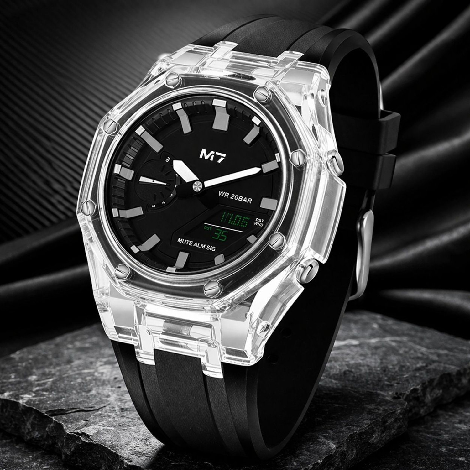 Image of METRONAUT MNT 2558 MNT-Adventure-Expedition-Series Analog-Digital Watch - For Men