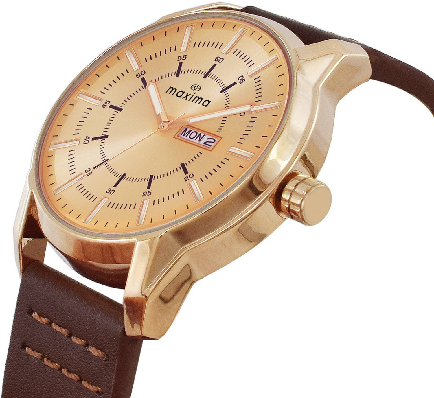 MAXIMA Attivo Rose Gold Analog Watch - Men - Image 4