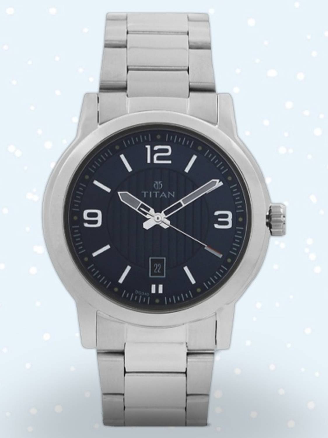 Titan NL1730SM03 Urban Refinement Blue Dial Watch - Men - Image 2