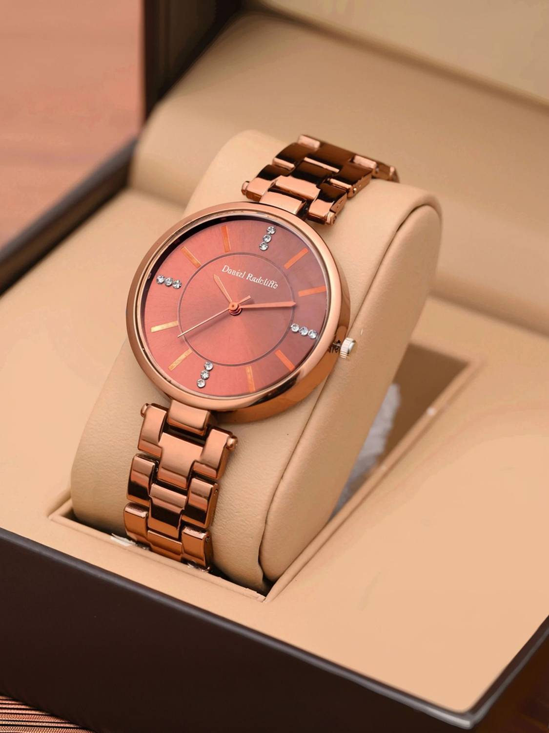 Daniel Radcliffe DB Rose Gold Watch - Image 1