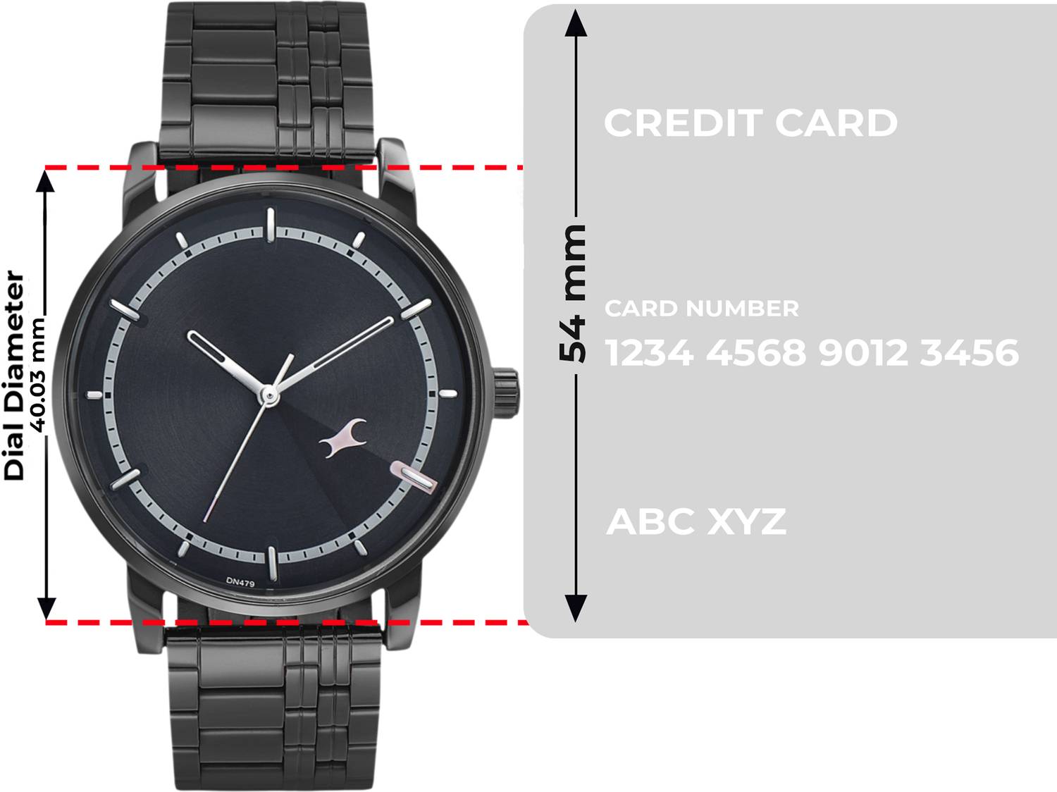 Fastrack Style Up 3.0 Black Dial Analog Watch - Image 4